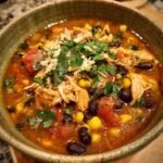 Crockpot Chicken Taco Soup