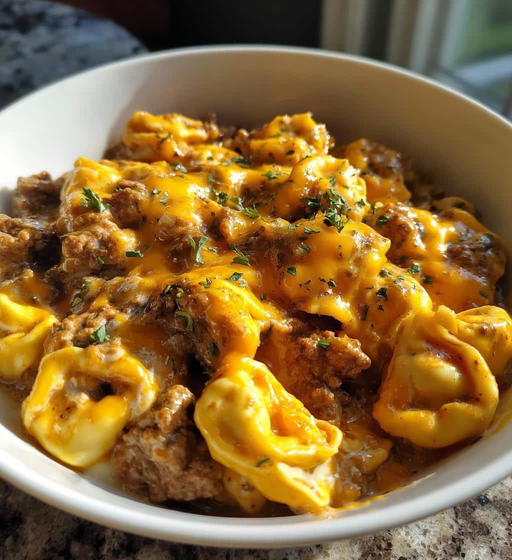 Crockpot Creamy Ranch Beef Tortellini - detail 1