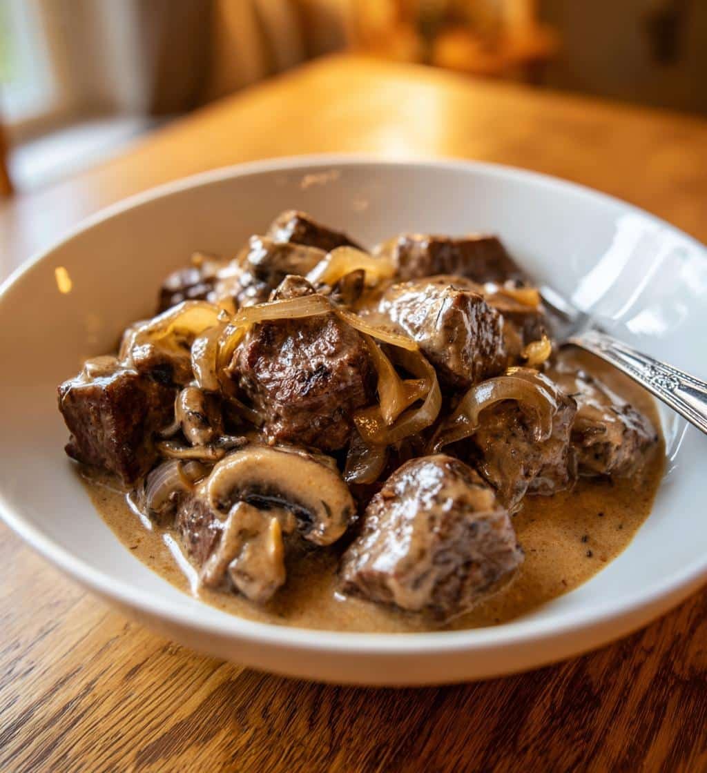 Crockpot Cubed Steak - detail 1
