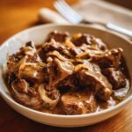 Crockpot Cubed Steak