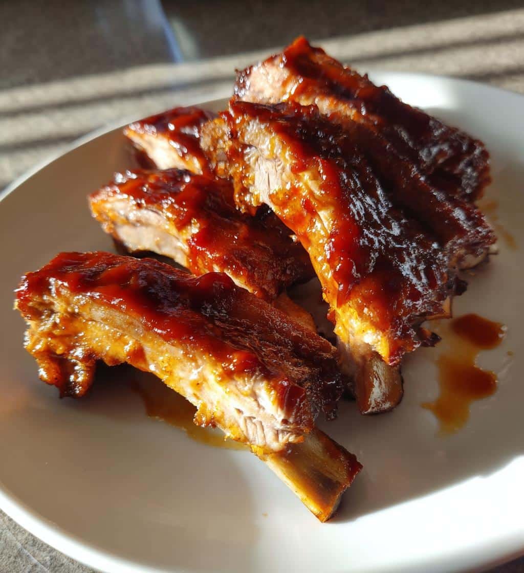 Crockpot Slow Cooker Pork Ribs