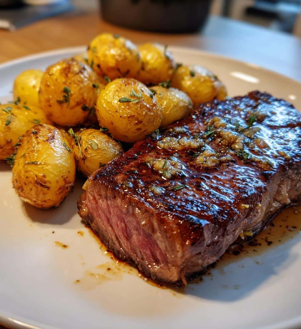 Garlic Butter Steak & Potatoes - detail 1