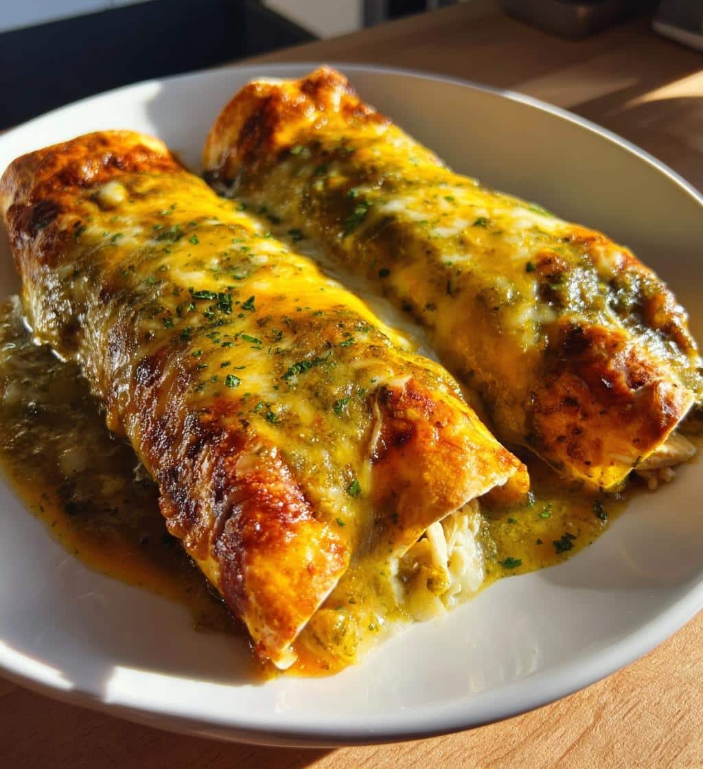 Green Chili Chicken Enchiladas - detail 1
