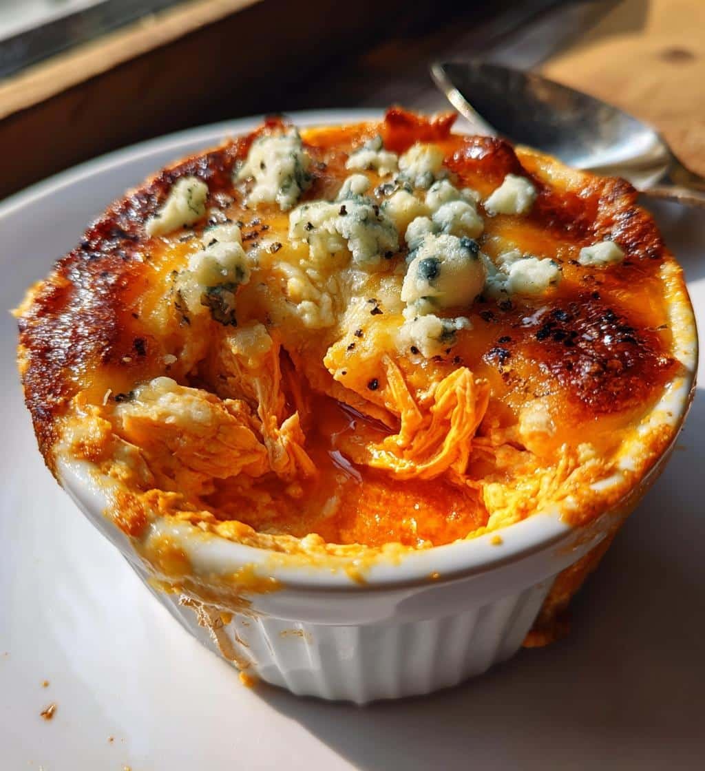 HIGH PROTEIN BUFFALO CHICKEN DIP - detail 1