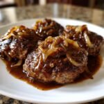 Hamburger Steaks with Onion Gravy