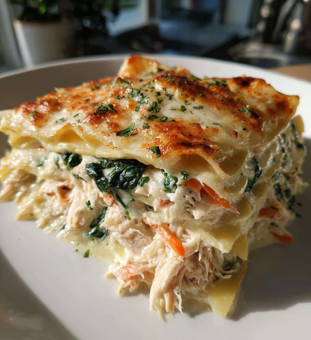 Easy Healthy Alfredo Chicken Lasagna: 1 Guilt-Free Comfort Hack 4 Healthy Alfredo Chicken Lasagna - detail 1