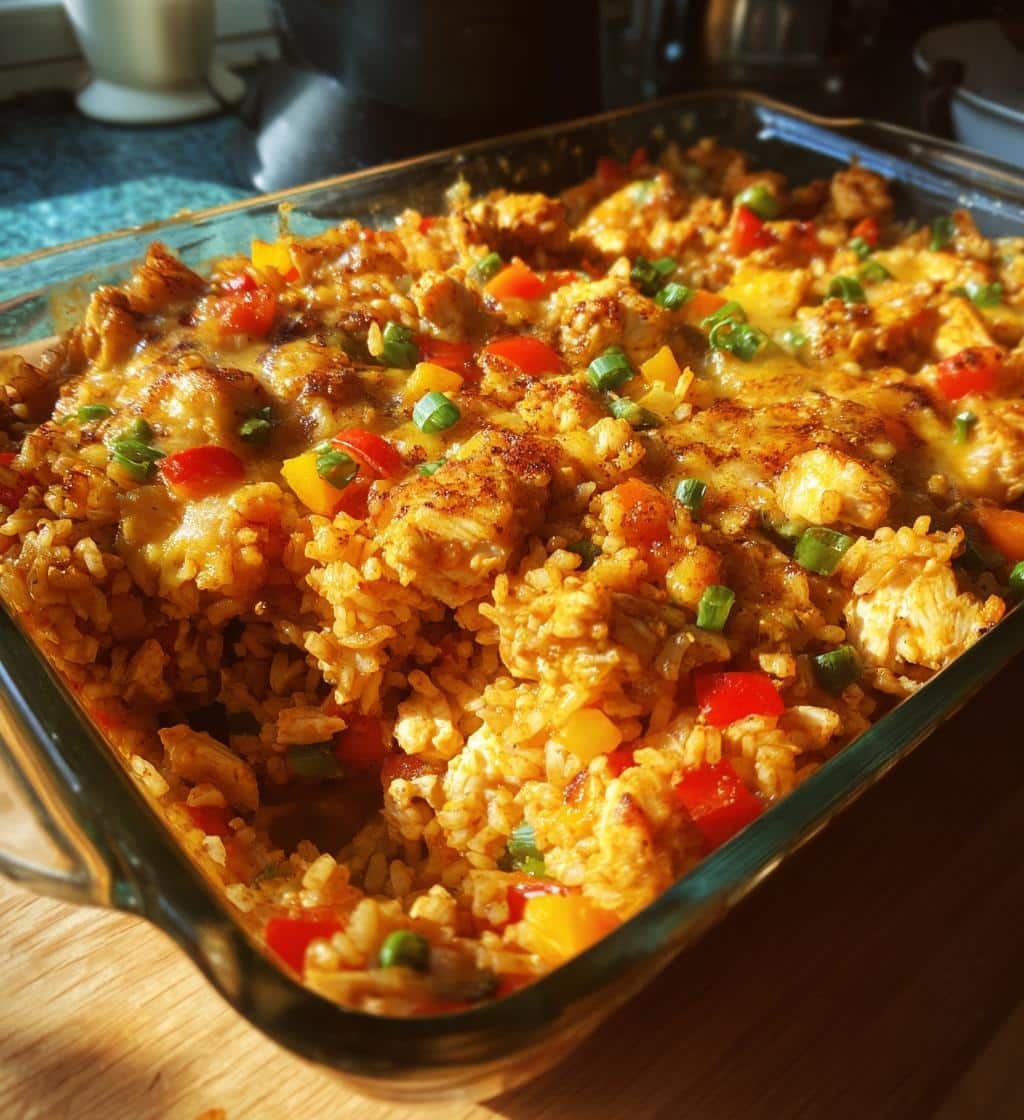 Healthy Arroz Con Pollo Casserole - detail 1