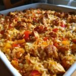 Healthy Arroz Con Pollo Casserole
