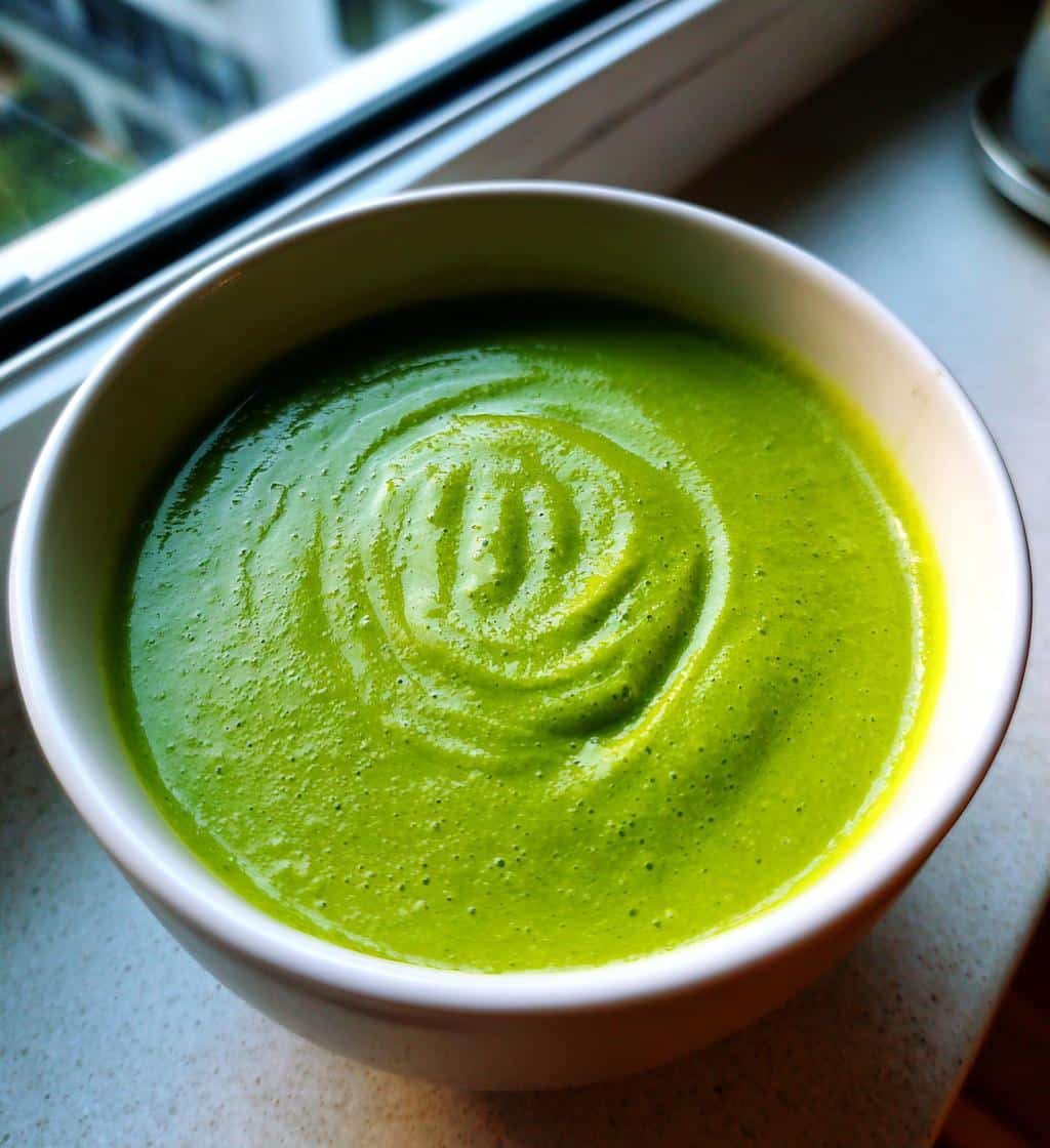 Healthy Asparagus & Pea Winter Soup