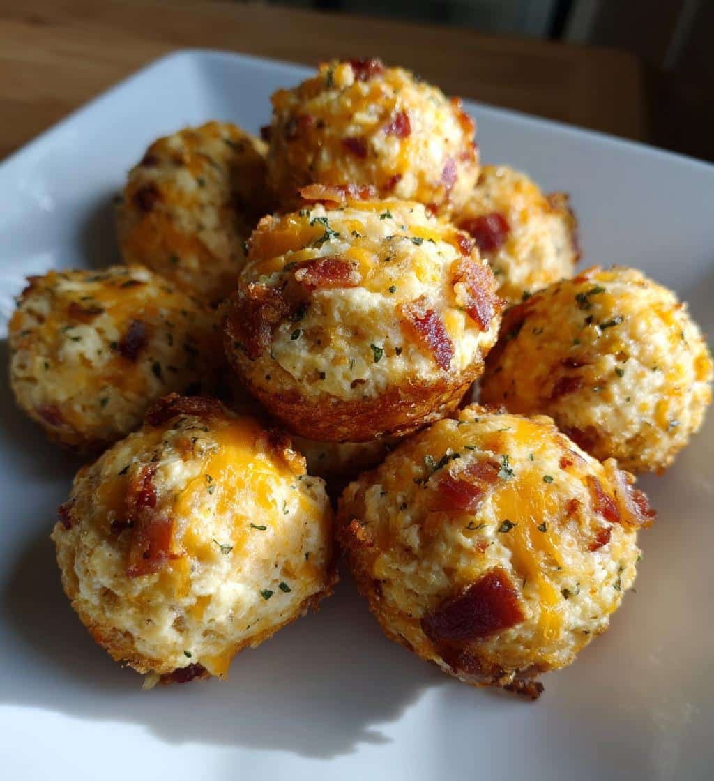 Healthy Bacon Cream Cheese Savory Fat Bombs