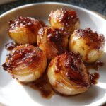 Healthy Balsamic Glazed Roasted Onions