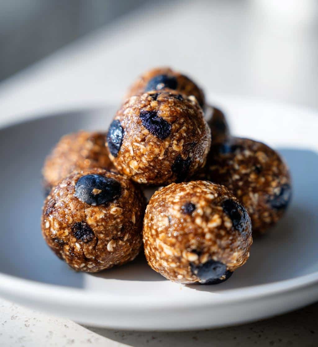 Healthy Blueberry Muffin Protein Balls - detail 1