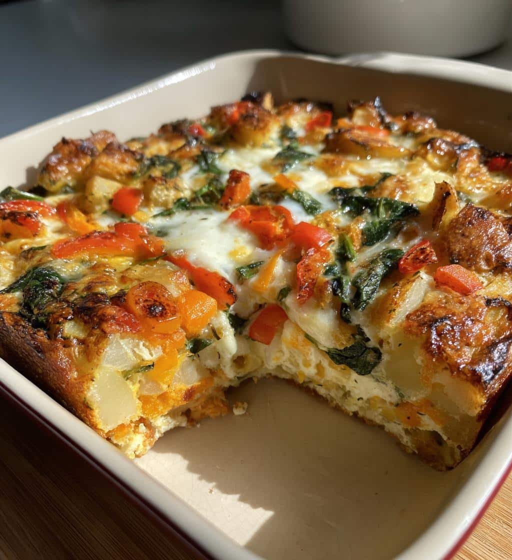 3-Ingredient Healthy Breakfast Potato Casserole (Make-Ahead) 4 Healthy Breakfast Potato Casserole (Make-Ahead) - detail 1