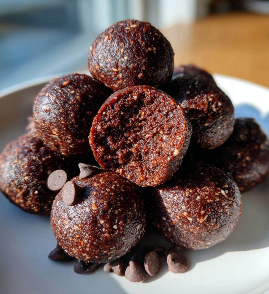 Healthy Brownie Batter Protein Balls