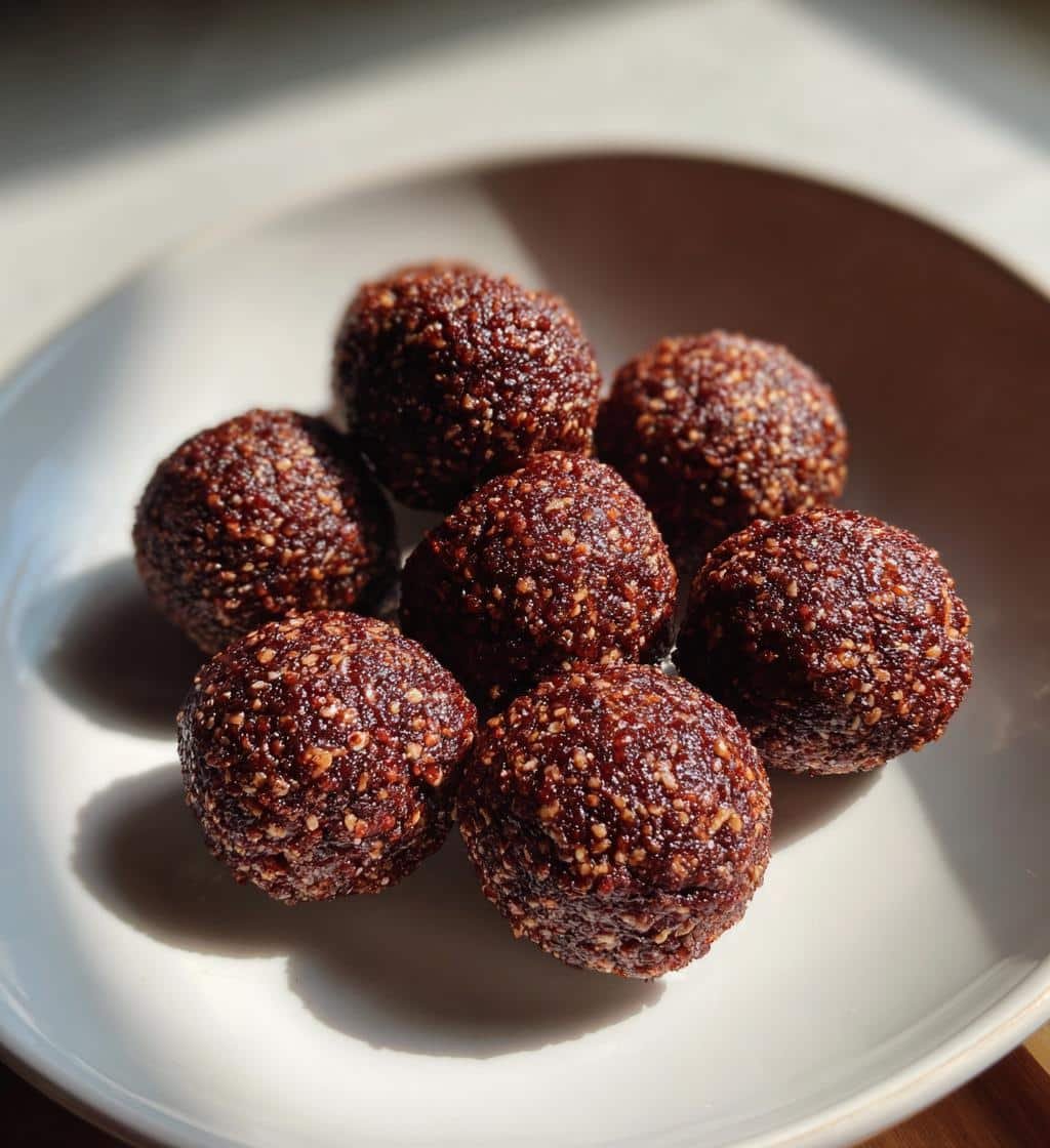 Healthy Cacao Nibs Date Bombs - detail 1