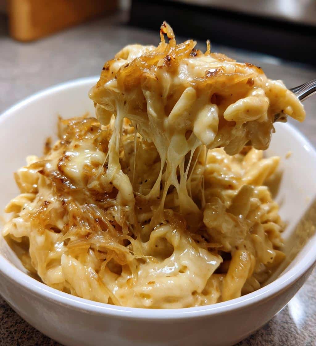 Healthy Caramelized Onion Mac & Cheese (Gourmet Twist)