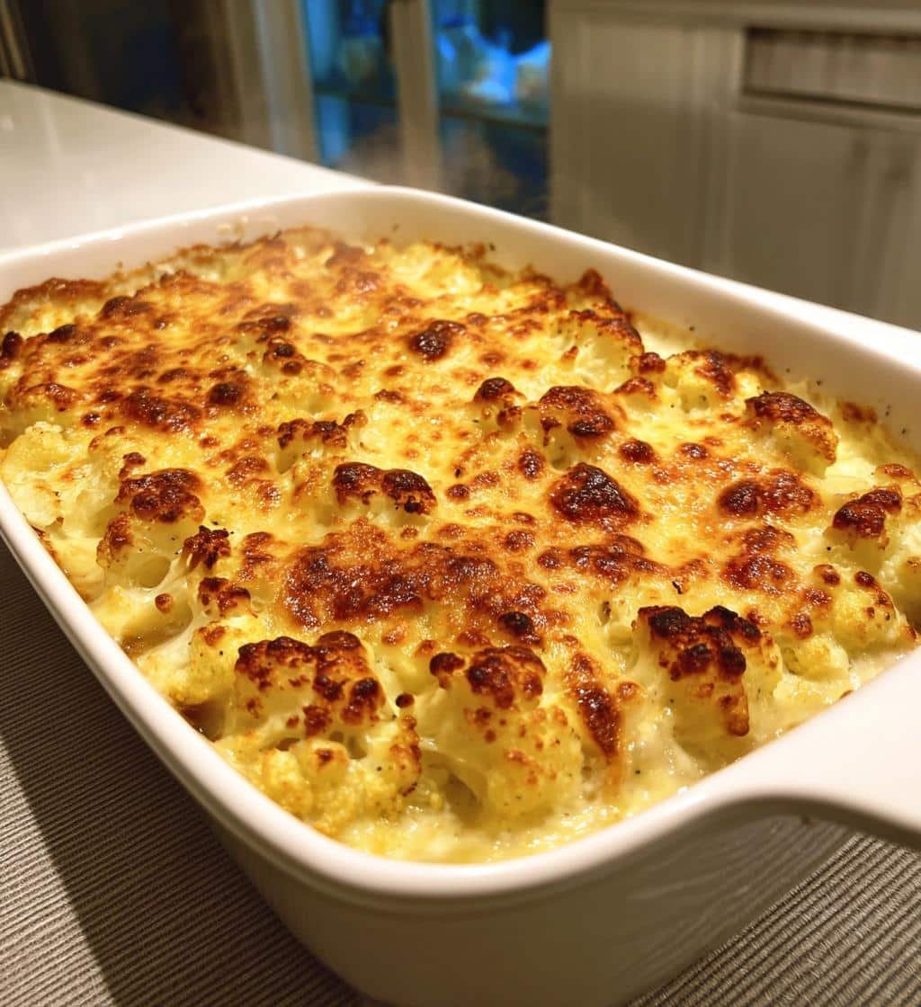 Healthy Cauliflower Leek Soup Casserole - detail 1