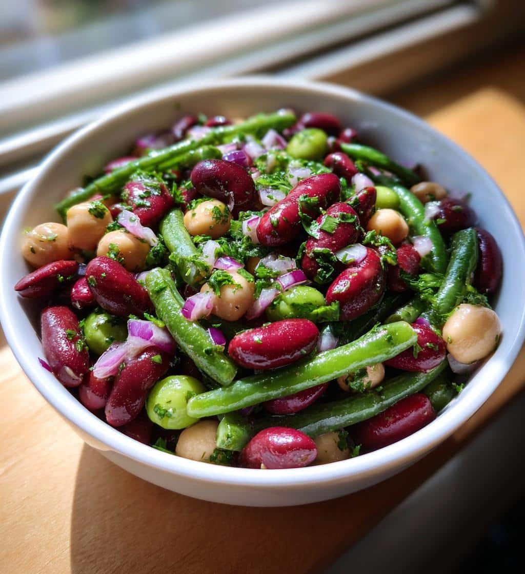 Healthy Classic Three Bean Salad - detail 1