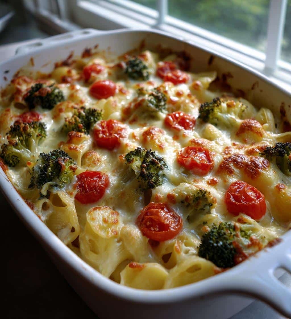 Healthy Cottage Cheese Alfredo Casserole - detail 1