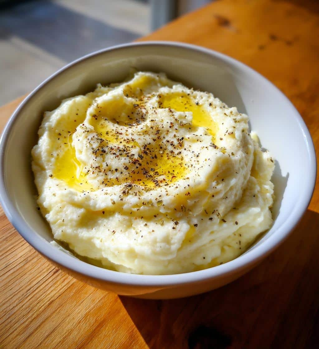 Healthy Creamy Cauliflower Mash Potatoes - detail 1