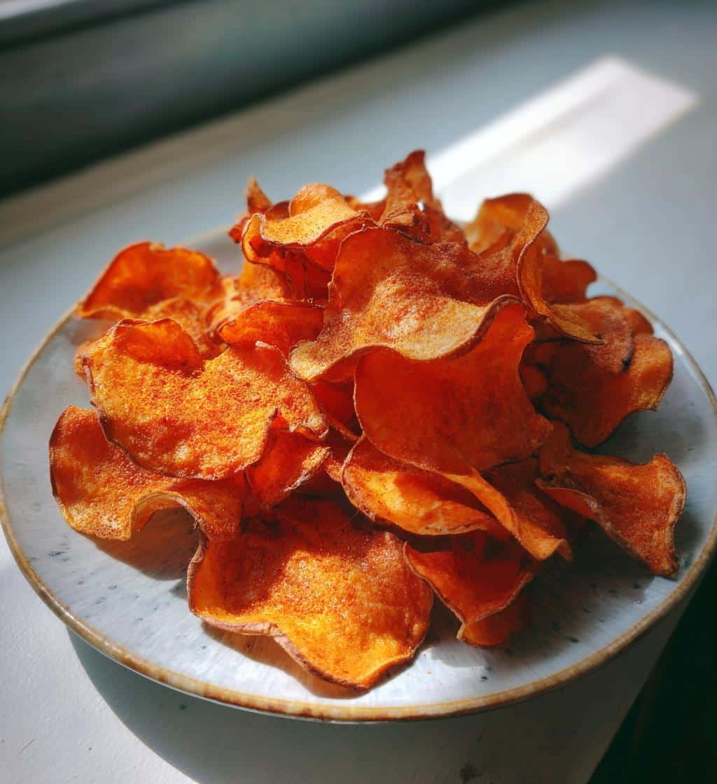 Healthy Crispy Sweet Potato Chips - detail 1