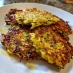 Healthy Crispy Zucchini Fritters in 10 Minutes