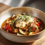 Healthy Crockpot Chicken Parmesan Stew