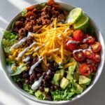 Healthy Crockpot Dorito Taco Salad