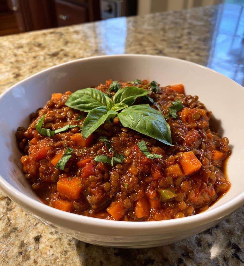 Healthy Crockpot Lentil Bolognese: 6-Hour Comfort Food Magic 4 Healthy Crockpot Lentil Bolognese - detail 1
