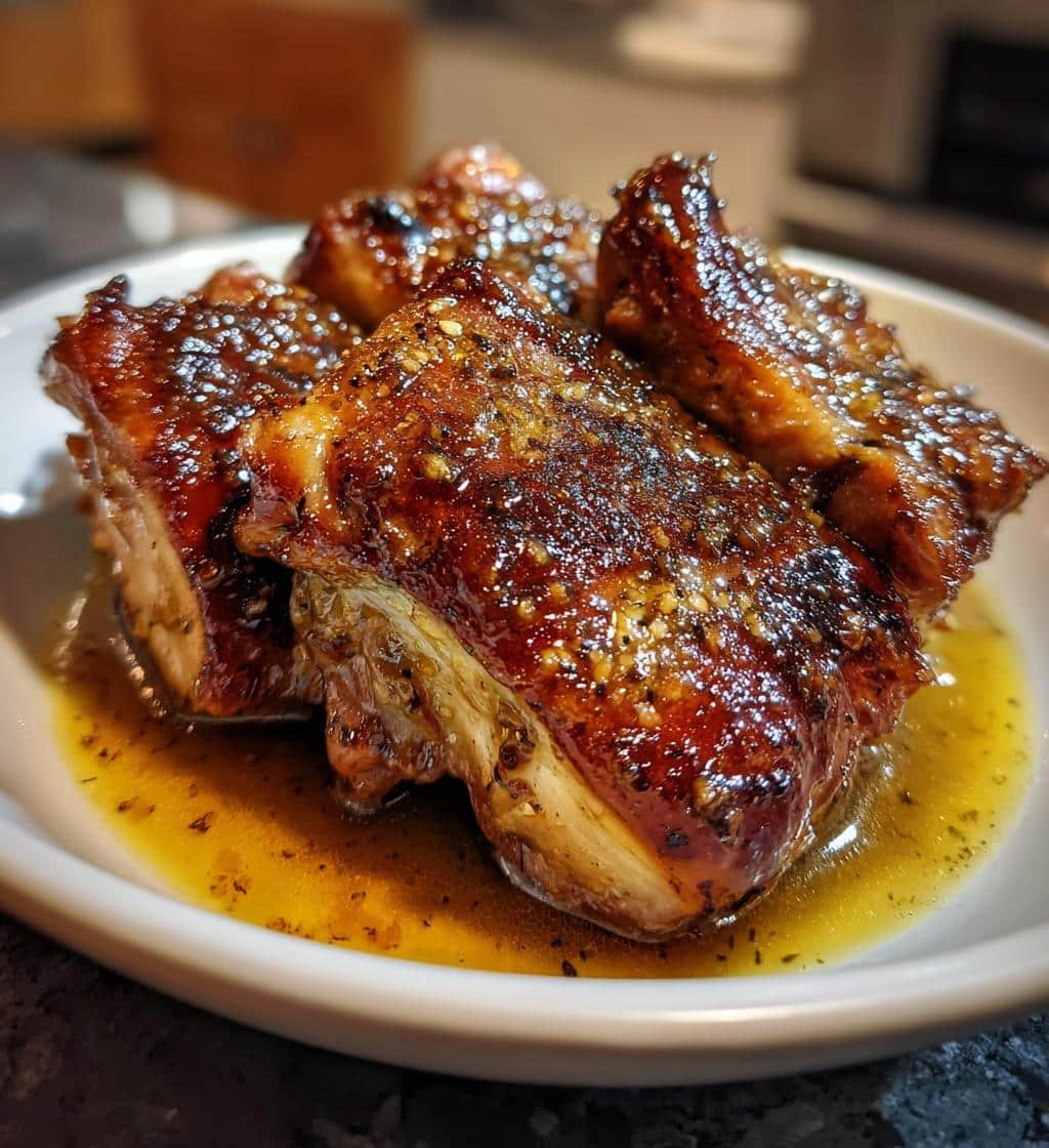 Juicy Healthy Crockpot Maple Dijon Turkey Thighs in 6 Hours 4 Healthy Crockpot Maple Dijon Turkey Thighs - detail 1