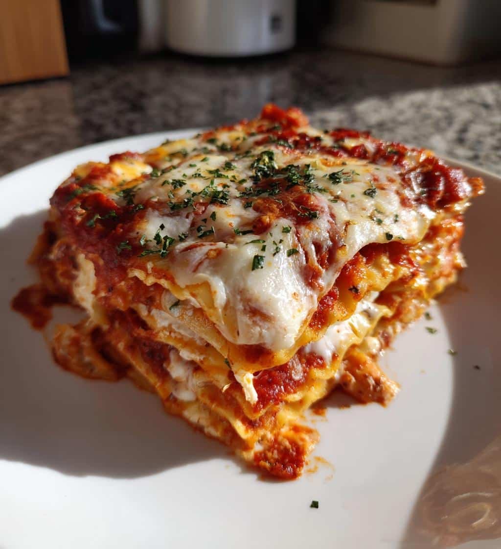 Easy Healthy Crockpot Ravioli Lasagna: 10-Minute Prep Magic 4 Healthy Crockpot Ravioli Lasagna - detail 1