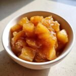 Healthy Crockpot Spiced Pear & Ginger Compote