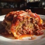 Healthy Crockpot Stuffed Cabbage Roll Casserole