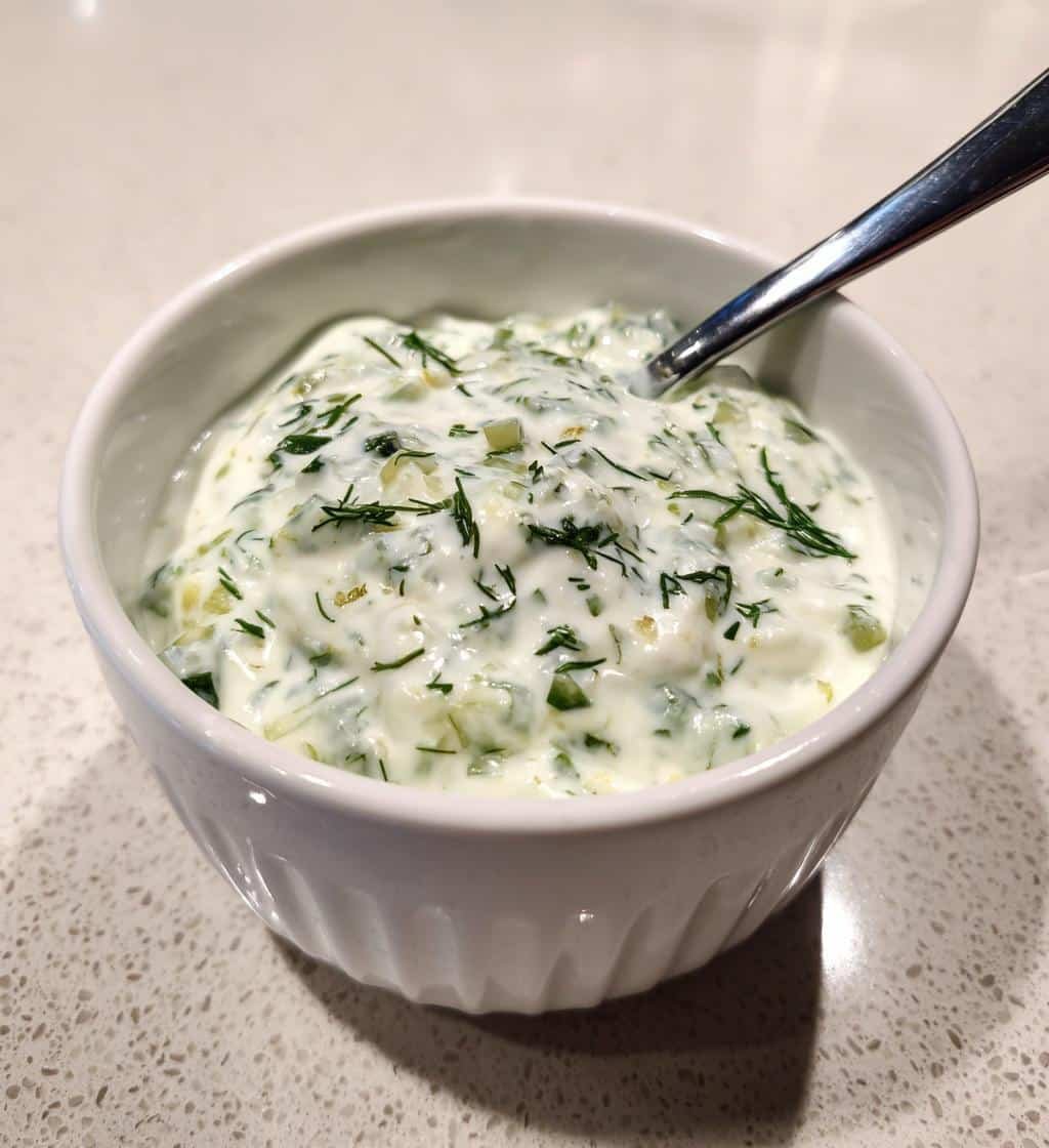 Healthy Cucumber Yogurt Dip