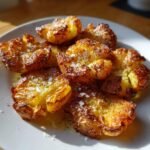 Healthy Delicious 5-Ingredient Crispy Smashed Potatoes