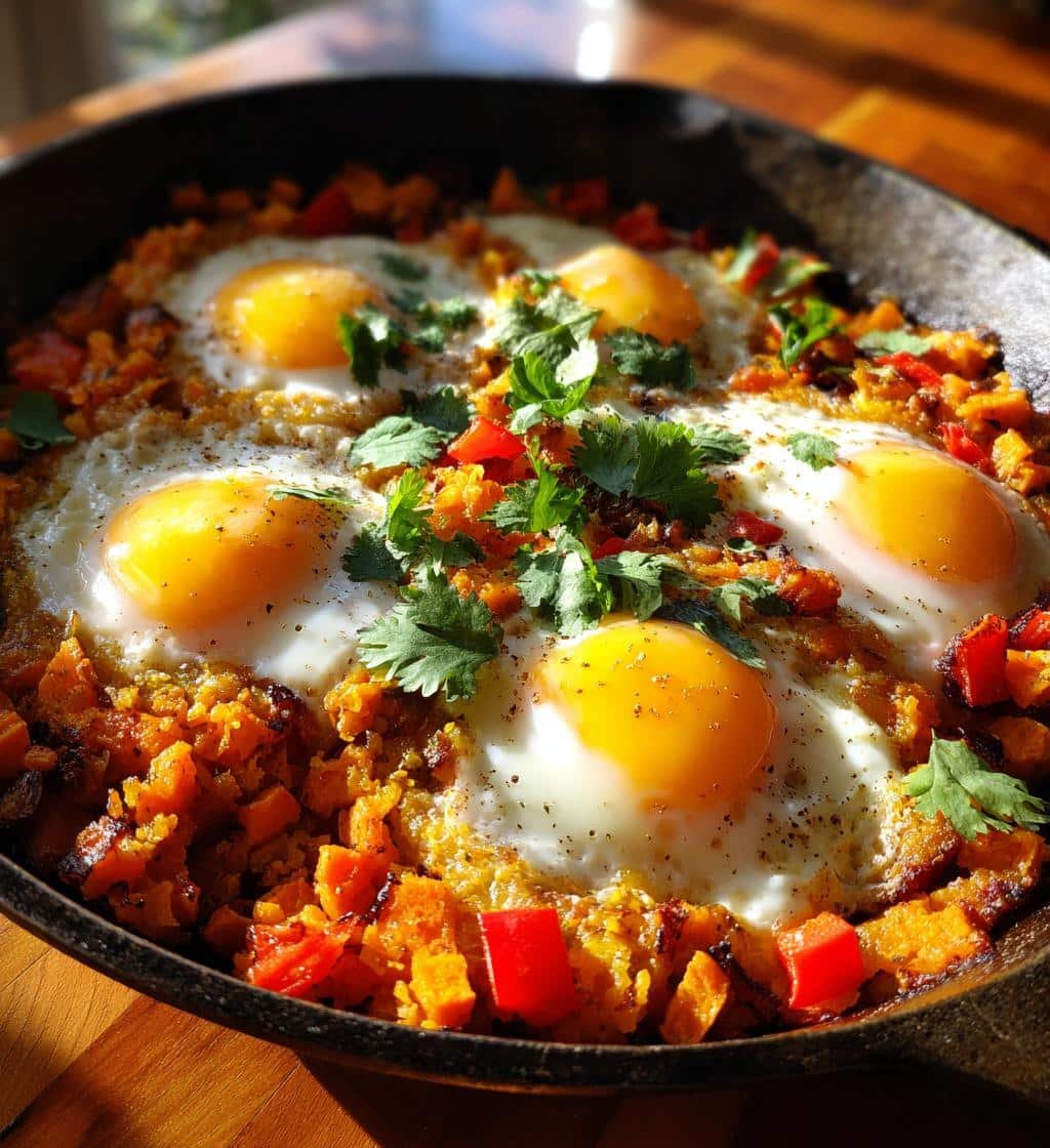 Irresistible Healthy Delicious Breakfast Sweet Potato Hash with Eggs 4 Healthy Delicious Breakfast Sweet Potato Hash with Eggs - detail 1