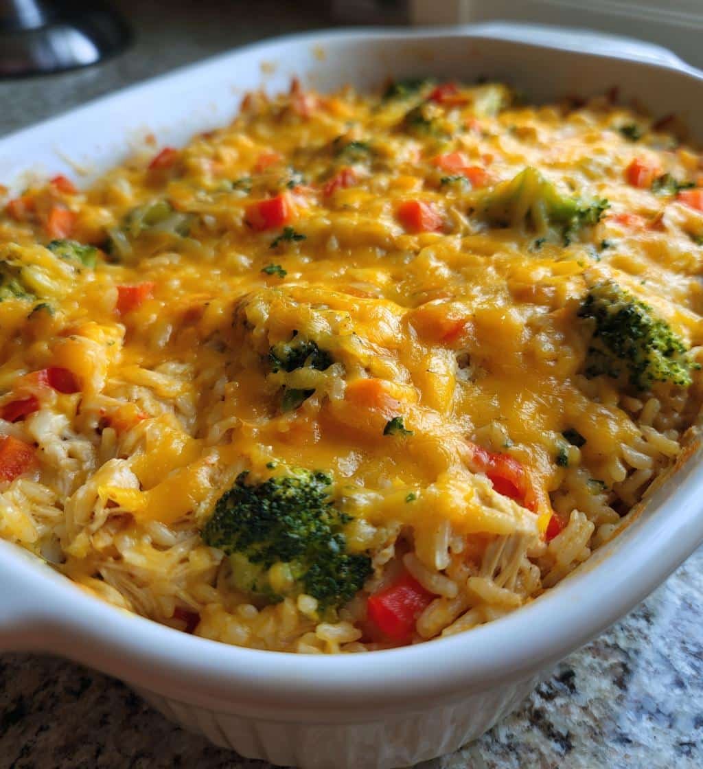 Healthy Delicious Rotisserie Chicken Casserole Recipe