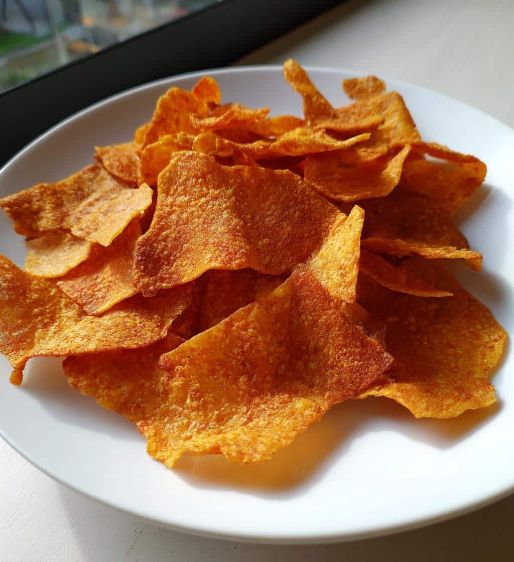 Healthy EASY Homemade Lentil Chips