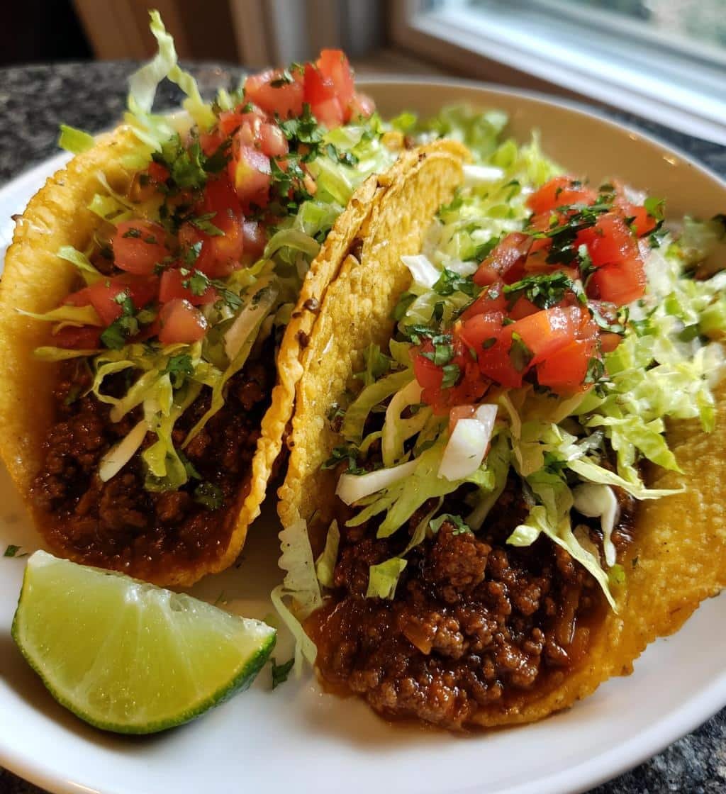 Healthy Easy Caramelized Onion Beef Tacos - detail 1