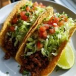 Healthy Easy Caramelized Onion Beef Tacos