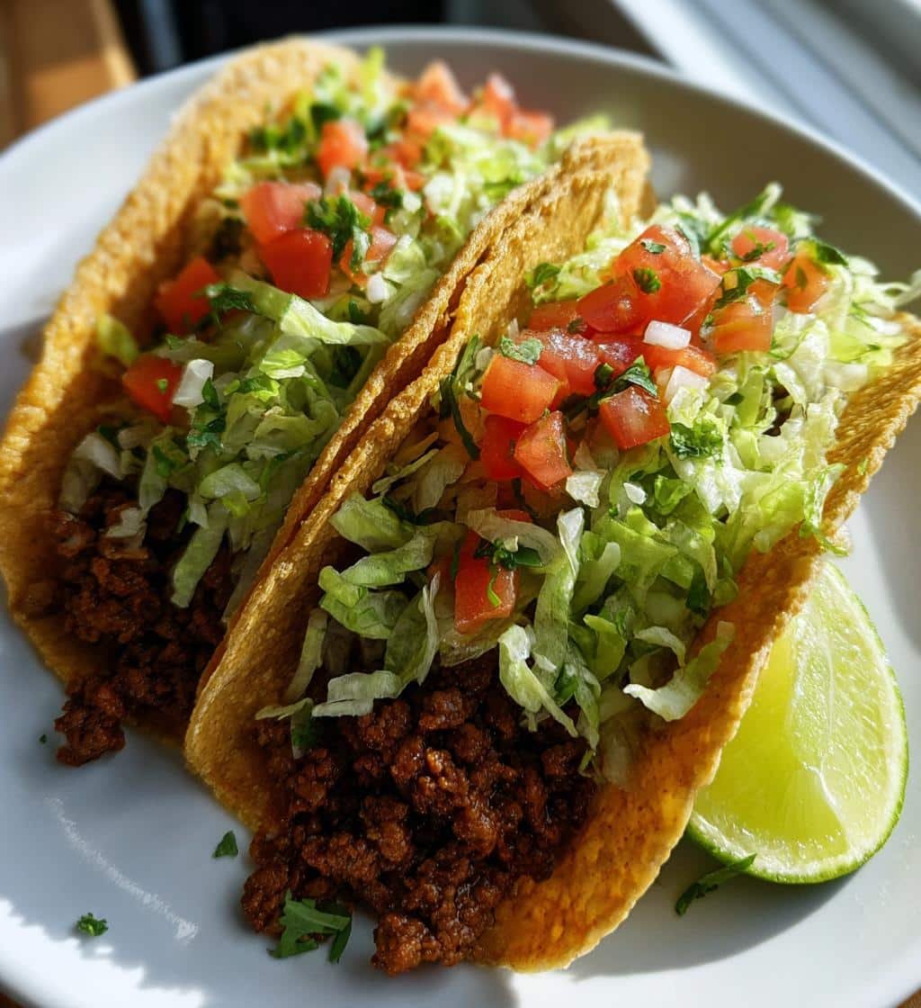Healthy Easy Caramelized Onion Beef Tacos