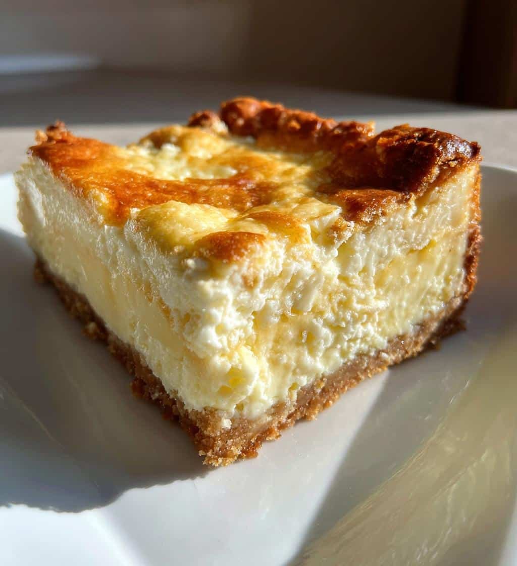 Healthy Easy Creamy Banana Pudding Cheesecake Bars - detail 1