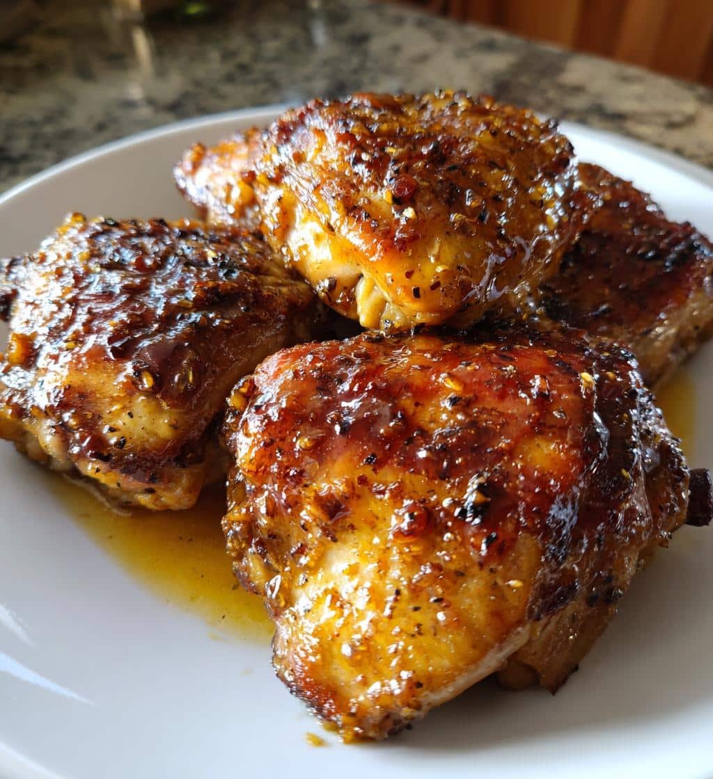 Healthy Easy Crockpot Maple Dijon Turkey Thighs - detail 1