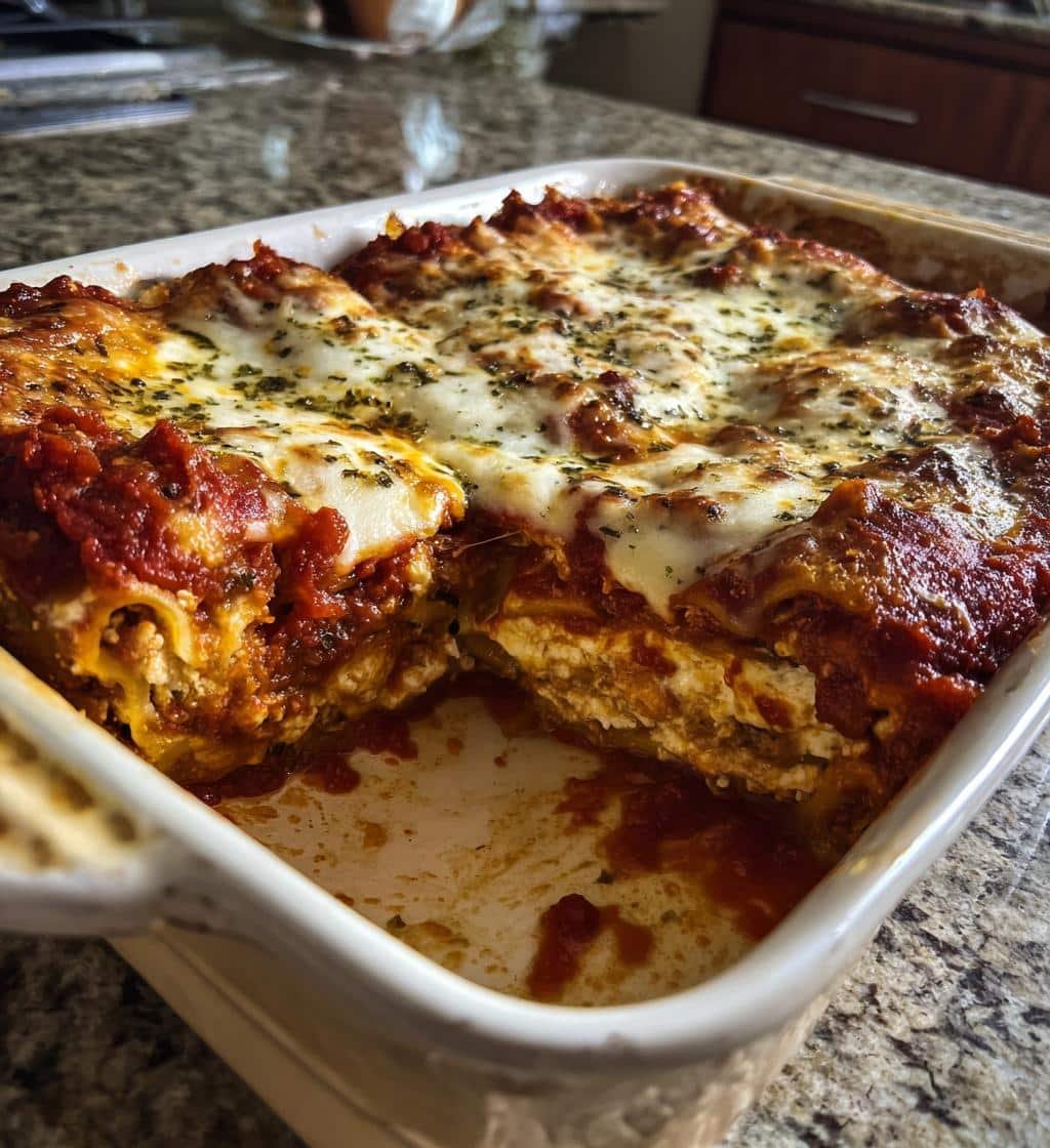 Healthy Easy Eggplant Parmesan Lasagna Hybrid