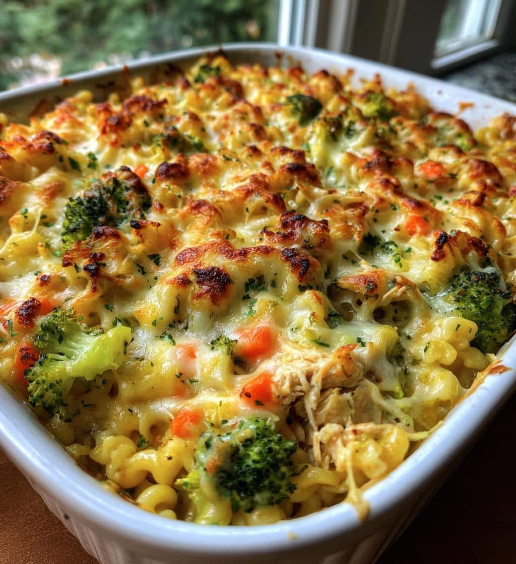 Healthy Easy Rotisserie Chicken Casserole Recipe - detail 1