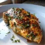 Healthy Garlic Butter Baked Chicken Breast
