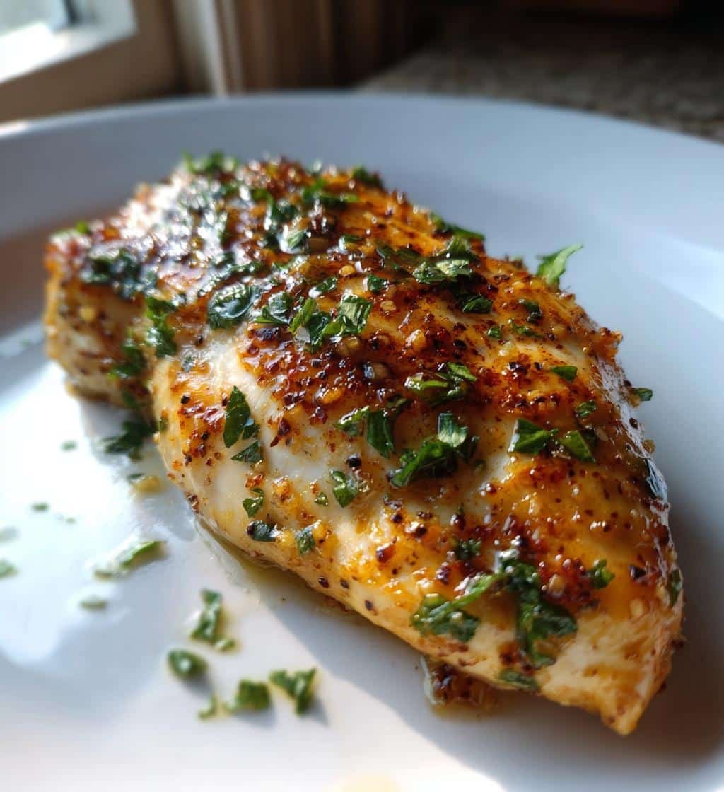 Healthy Garlic Butter Baked Chicken Breast
