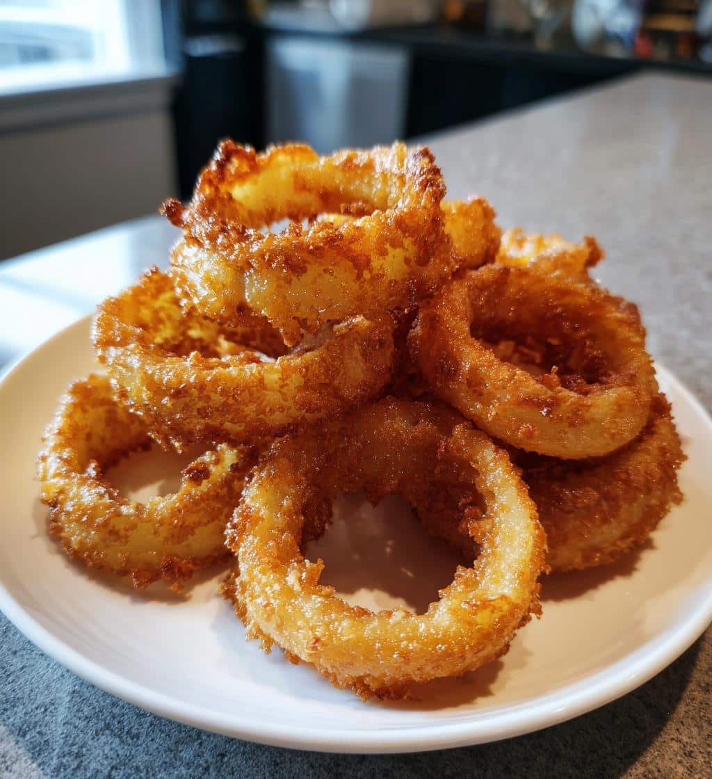 Healthy Gluten-Free Fried Onion Rings - detail 1