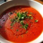 Healthy Heart-Healthy Olive & Tomato Soup