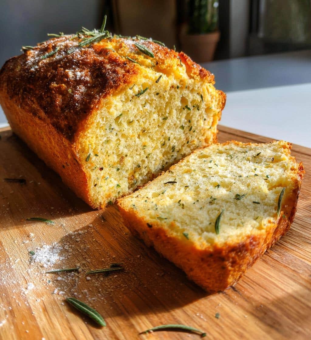 Healthy Herb Quick Bread - detail 1